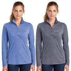 Ladies 1/4 Zip Wicking Pullover